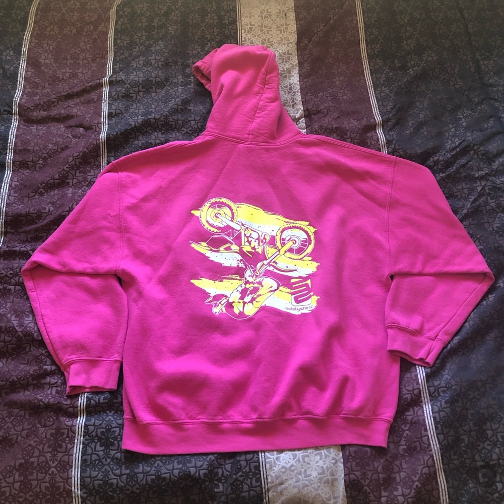 Pink Racer Hoodie - Picture 2 of 4